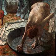 Edgar Degas The Tub oil painting artist